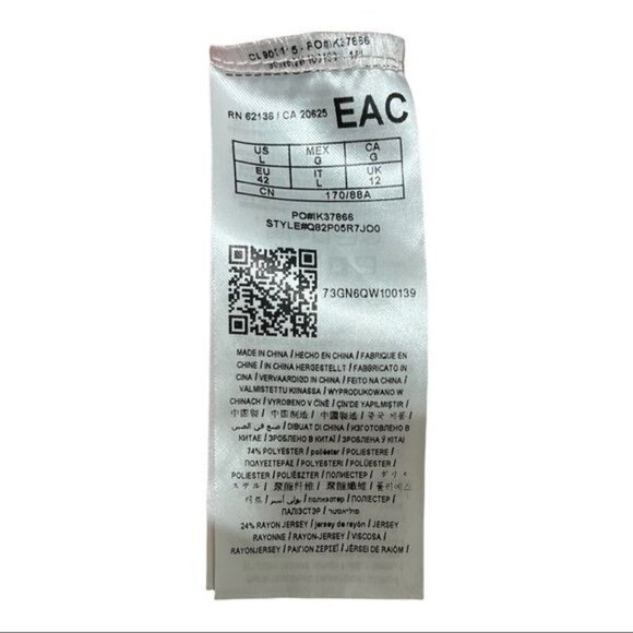 Guess Pink Off the Shoulders Top Size L - Picture 7 of 8